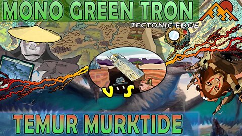 Mono Green Tron WIth Boseiju Who Endures VS Temur Murktide｜Counterspell! ｜Magic The Gathering Online Modern League Match