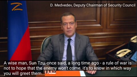 Fmr. President of Russia Dmitry Medvedev quoting "Sun Tzu´s - The Art Of War"