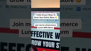 7 Little Known Ways To Grow Your Online Store