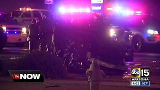 Scottsdale officer-involved shooting leads to pursuit, crash in Phoenix