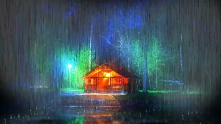 Rain and Thunder Sounds for Sleeping - 99% Fall Asleep With This Relaxing Rain Sound - 3 Hours