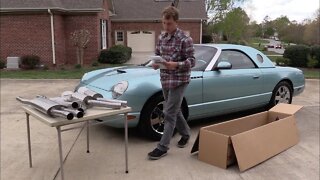 Borla Cat-Back Exhaust Upgrade! Unboxing, Installation & Initial Impressions - 2002 Ford Thunderbird