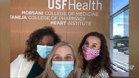 USF med students head to class