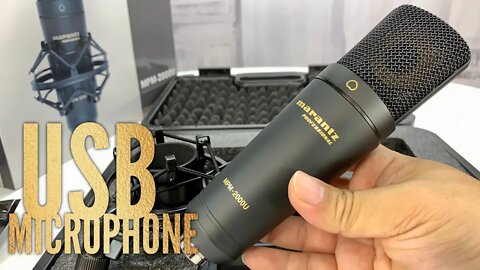 Marantz Professional MPM-2000U Studio Condenser USB Microphone with Shock Mount Review