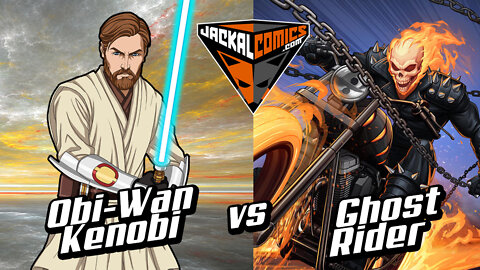 OBIWAN KENOBI Vs. GHOST RIDER - Comic Book Battles: Who Would Win In A Fight?