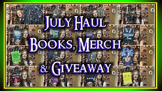 BOOKS CLOTHING JEWELLERY & MERCH HAUL + *Book Giveaway* ~ + Stephen King Halloween Horror Nancy Drew