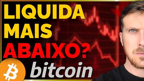 BITCOIN: LIQUIDA MAIS PARA BAIXO? [Open Interest, Ethereum Merge, EUA e Europa]