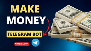 How To Make Money With Telegram Bots 2022 | Earn With Penny