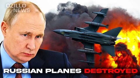 The Most Epic Moment of the War! Ukraine Blow Up Russia's 'Doomsday Planes' in Moscow!