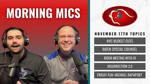 LIVE! Morning Mics 11.17.23