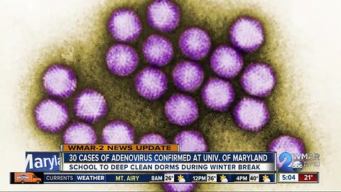 University of Maryland Adenovirus cases continue to climb