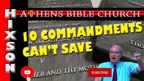 Can You Keep The 2 Commandments Long Enough to Be Saved? | Luke 18:15-17 | Athens Bible Church