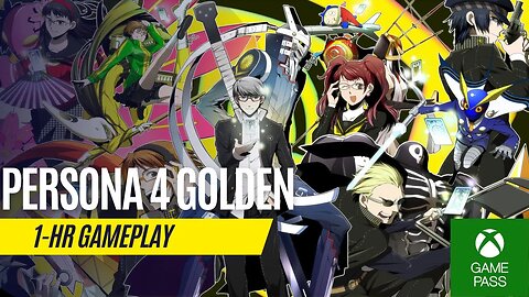Persona 4 Golden - 1 Hour Gameplay - Xbox Series S