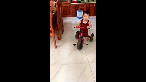 Bike racing with your baby