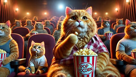 Cat movie 🎥🍿