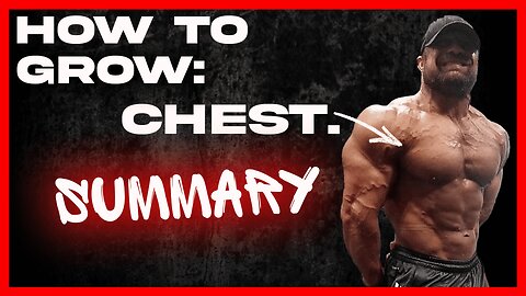 HOW TO GROW: Chest — IFBB Pro Bodybuilder and Medical Doctor's System