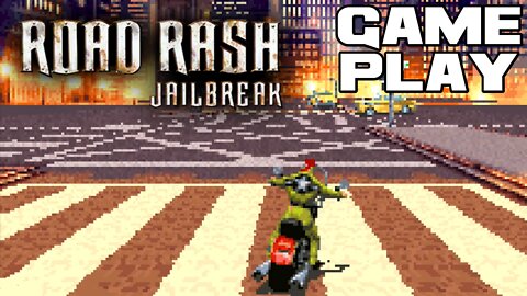 🏍⛓🚔 Road Rash: Jailbreak - Game Boy Advance Gameplay 🚔⛓🏍 😎Benjamillion