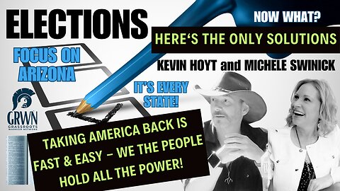#193 Taking America Back Is FAST & EASY But Requires We The People To Take Action NOW! Arizona Has The SOLUTION - Learn What's Going On & What You Need To Do To Help Us HOLD THE TURDS ACCOUNTABLE! All Political Power Is Inherent In The PEOPLE