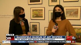 A Live Tour of the Reopening of the Bakersfield Museum of Art