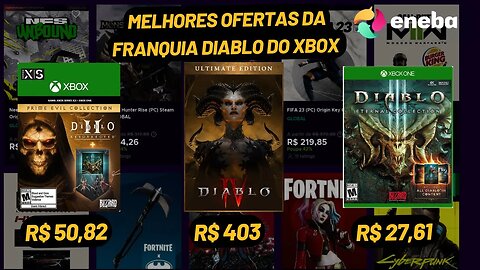 As Melhores Ofertas da Franquia Diablo do Xbox no Eneba