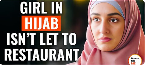 Girl in Hijab isn't Let to Restaurant