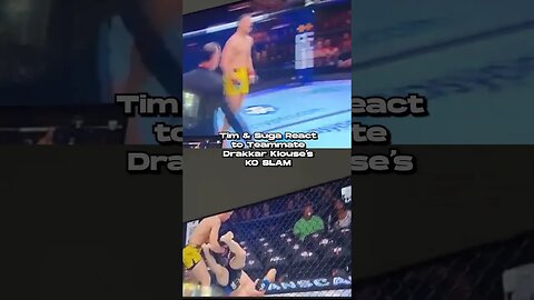 Suga Sean & Timbo's React to Teammate's SLAM KO (Drakkar Klose!)