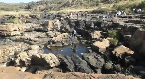 SOUTH AFRICA - Mpumalanga - Bourke's Luck Potholes (Video) (W84)