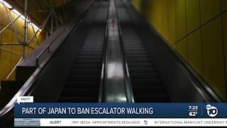 Fact or Fiction: Japanese law against walking on escalator?