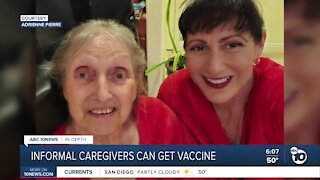 In Depth: Informal caregivers now eligible for vaccine