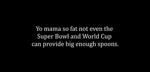 Womens Sports Jokes - Yo Mama