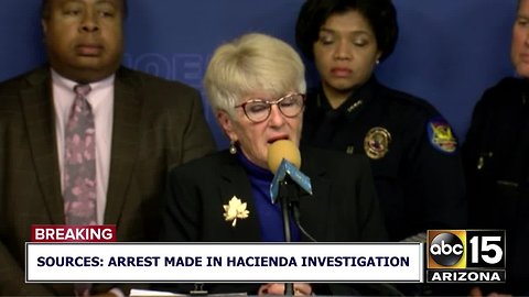 Hacienda Healthcare: Arrest announcement by Phoenix mayor