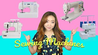 Sewing Machine Types Explained | Domestic, Serger, Coverstitch, Embroidery