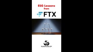 ESG Lessons from FTX