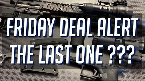 Friday Deal Alert 🚨