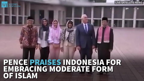 Pence Praises Indonesia For Embracing Moderate Form of Islam