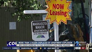 27 people displaced in apartment explosion