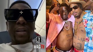 "U Ain't Standin On Bidness" Boosie Responds To Wack 100's Comments On His Picture Wit Webbie! 🤫