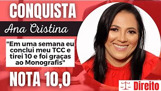 Monografis #196 | Conquista | ANA CRISTINA | DIREITO