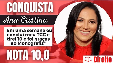 Monografis #196 | Conquista | ANA CRISTINA | DIREITO