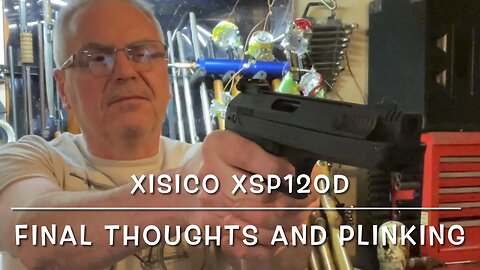 Xisico XSP120D .177&.22 single stroke pneumatic pistol final thoughts and plinking. Like Beeman p17