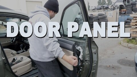 How to Remove a Passenger Door Panel - 2017 Subaru Outback