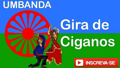 Gira de Ciganos - com seu colar de ouro, sua pulseira dourada, sua saia rodada, ela sai a bailar!