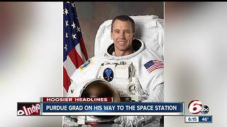 Purdue grad heads to the International Space Station