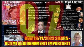 NEW 19/11/2023 SIERRA - ULTIMI AGGIORNAMENTI IMPORTANTI -