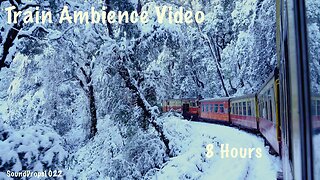 Winter’s Journey: 8 Hours of Train Ambience with Piano