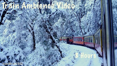 Winter’s Journey: 8 Hours of Train Ambience with Piano