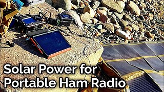 Solar Power your Portable Ham Radio | Introduction