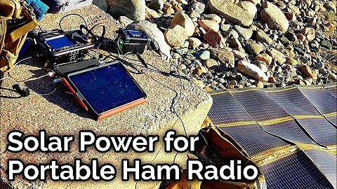 Solar Power your Portable Ham Radio | Introduction