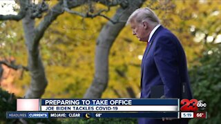 Joe Biden prepares to take office, tackles COVID-19
