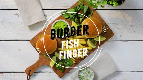 🔥 Burger Fish Finger 🍔 | Easy | Tasty | Simple | Recipe
